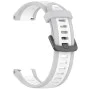 Каишка за Huawei Watch GT 4 (41mm)/W1/Honor Watch S1/Garmin Venu 2S/Vivoactive 4S - Каишка за часовник (W053) - Бял
