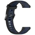 Каишка за Huawei Watch GT 4 (41mm)/W1/Honor Watch S1/Garmin Venu 2S/Vivoactive 4S - Каишка за часовник (W053) - Тъмно син