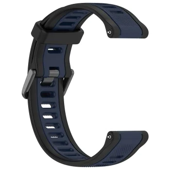 Каишка за Huawei Watch GT 2 (46 мм)/GT 2 Pro/GT 3 Pro (46 мм)/Ultimate, Xiaomi Watch S1 - Каишка за часовник (W053) - Тъмно син