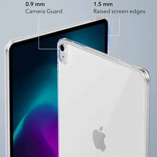 Калъф за iPad Air 13 (2024) - ESR Classic Hybrid - Clear Black