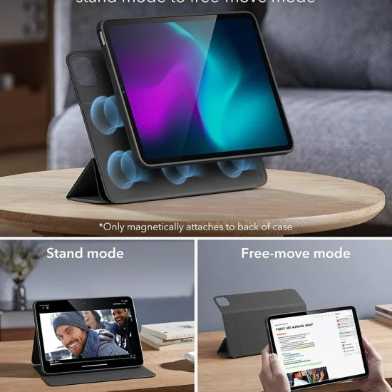 Калъф за iPad Air 4 (2020) / Air 5 (2022) / Air 11 (2024) - ESR Rebound Hybrid - Бял
