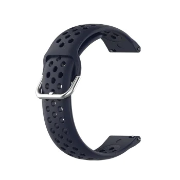 Каишка за часовник за Samsung Galaxy Watch (46 мм) / Gear S3, Huawei Watch GT GT / GT 2 / GT 2e / GT 2 Pro / GT 3 (46 мм) - Каишка за часовник 22 мм (W004) - Тъмно син