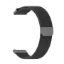 Каишка за Samsung Galaxy Watch (46 мм) / Gear S3, Huawei Watch GT GT / GT 2 / GT 2e / GT 2 Pro / GT 3 (46 мм) - Каишка за часовник 22 мм (W009) - Черна