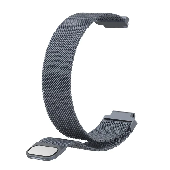 Каишка за часовник за Samsung Galaxy Watch (46 мм) / Gear S3, Huawei Watch GT GT / GT 2 / GT 2e / GT 2 Pro / GT 3 (46 мм) - Каишка за часовник 22 мм (W009) - Сребрист