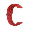 Каишка за Samsung Galaxy Watch 4/5/Active 2, Huawei Watch GT 3 (42mm)/GT 3 Pro (43mm) - Каишка за часовник 20mm (W004) - Червена