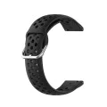 Каишка за часовник за Samsung Galaxy Watch 4/5/Active 2, Huawei Watch GT 3 (42mm)/GT 3 Pro (43mm) - Каишка за часовник 20mm (W004) - Черна