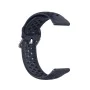 Каишка за Samsung Galaxy Watch 4/5/Active 2, Huawei Watch GT 3 (42mm)/GT 3 Pro (43mm) - Каишка за часовник 20mm (W004) - Тъмно син