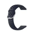 Каишка за Samsung Galaxy Watch 4/5/Active 2, Huawei Watch GT 3 (42mm)/GT 3 Pro (43mm) - Каишка за часовник 20mm (W004) - Тъмно син