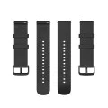 Каишка за часовник за Samsung Galaxy Watch (46 мм) / Gear S3, Huawei Watch GT GT / GT 2 / GT 2e / GT 2 Pro / GT 3 (46 мм) - Каишка за часовник 22 мм (W001) - Черна