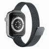 Каишка за Apple Watch 1/2/3/3/4/4/5/5/5/6/6/7/8/7/8/9/10/SE/SE/SE 2/Ultra/Ultra 2 ( 42/44/45/46/49 мм) - Каишка за часовник (W034) - Черен