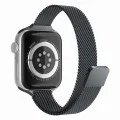Каишка за Apple Watch 1/2/3/3/4/4/5/5/6/6/7/8/7/8/9/10/10/SE/SE 2 (38/40/41/42 mm ) - Каишка за часовник (W034) - Черна