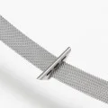 Каишка за Apple Watch 1/2/3/3/4/4/5/5/6/6/7/8/7/8/9/10/10/SE/SE 2 (38/40/41/42 mm ) - Каишка за часовник (W034) - Черна