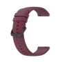 Каишка за часовник за Samsung Galaxy Watch 4/5/Active 2, Huawei Watch GT 3 (42 мм)/GT 3 Pro (43 мм) - Каишка за часовник 20 мм (W001) - Тъмно червена