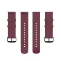 Каишка за часовник за Samsung Galaxy Watch 4/5/Active 2, Huawei Watch GT 3 (42 мм)/GT 3 Pro (43 мм) - Каишка за часовник 20 мм (W001) - Тъмно червена