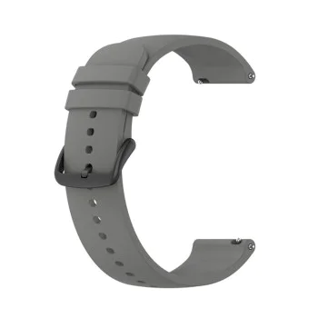 Каишка за Samsung Galaxy Watch 4/5/Active 2, Huawei Watch GT 3 (42mm)/GT 3 Pro (43mm) - Каишка за часовник 20mm (W001) - Сив