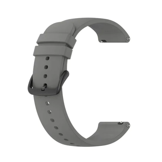 Каишка за Samsung Galaxy Watch 4/5/Active 2, Huawei Watch GT 3 (42mm)/GT 3 Pro (43mm) - Каишка за часовник 20mm (W001) - Сив