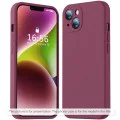 Калъф за Samsung Galaxy A16 4G / A16 5G - SoftFlex - Plum Red