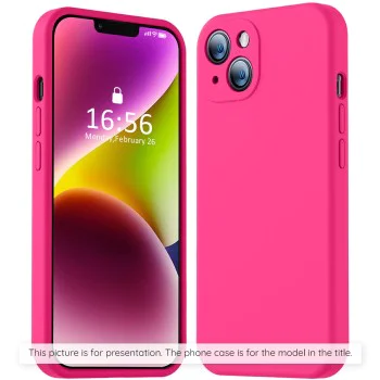 Калъф за Samsung Galaxy S23 - Techsuit - SoftFlex MagSafe - Ярко розов