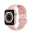 Каишка за Apple Watch 1/2/3/3/4/4/5/5/5/6/6/7/8/7/8/9/10/SE/SE/SE 2/Ultra/Ultra 2 ( 42/44/45/46/49 мм) - Каишка за часовник (W031) - Светло розово