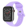 Каишка за часовник за Apple Watch 1/2/3/3/4/4/5/5/5/6/6/7/8/7/8/9/10/SE/SE/SE 2/Ultra/Ultra 2 (42/44/45/46/49 мм) - Каишка за часовник (W031) - Лилав