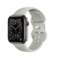 Каишка за часовник за Apple Watch 1/2/3/3/4/4/5/5/5/6/6/7/8/7/8/9/10/SE/SE/SE 2/Ultra/Ultra 2 (42/44/45/46/49 мм) - Каишка за часовник (W031) - Сив
