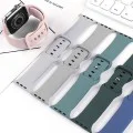 Каишка за часовник за Apple Watch 1/2/3/3/4/4/5/5/5/6/6/7/8/7/8/9/10/SE/SE/SE 2/Ultra/Ultra 2 (42/44/45/46/49 мм) - Каишка за часовник (W031) - Сив