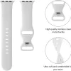 Каишка за часовник за Apple Watch 1/2/3/3/4/4/5/5/5/6/6/7/8/7/8/9/10/SE/SE/SE 2/Ultra/Ultra 2 (42/44/45/46/49 мм) - Каишка за часовник (W031) - Сив