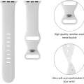 Каишка за часовник за Apple Watch 1/2/3/3/4/4/5/5/5/6/6/7/8/7/8/9/10/SE/SE/SE 2/Ultra/Ultra 2 (42/44/45/46/49 мм) - Каишка за часовник (W031) - Сив