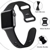 Каишка за часовник за Apple Watch 1/2/3/3/4/4/5/5/5/6/6/7/8/7/8/9/10/SE/SE/SE 2/Ultra/Ultra 2 (42/44/45/46/49 мм) - Каишка за часовник (W031) - Сив
