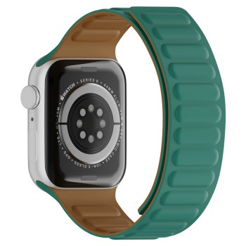 Каишка за часовник за Apple Watch 1/2/3/3/4/4/5/5/5/6/6/7/8/7/8/9/10/SE/SE/SE 2/Ultra/Ultra 2 (42/44/45/46/49 мм) - Каишка за часовник (W035) - Тюркоаз