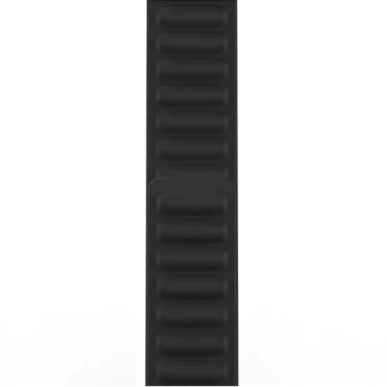 Каишка за часовник за Apple Watch 1/2/3/3/4/4/5/5/5/6/6/7/8/7/8/9/10/SE/SE/SE 2/Ultra/Ultra 2 (42/44/45/46/49 мм) - Каишка за часовник (W035) - Черна