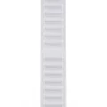Каишка за Apple Watch 1/2/3/3/4/4/5/5/5/6/6/7/8/7/8/9/10/SE/SE/SE 2/Ultra/Ultra 2 ( 42/44/45/46/49 мм) - Каишка за часовник (W035) - Бяла