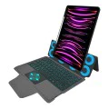 Калъф с клавиатура за iPad Pro 11 (2018 / 2020 / 2021 / 2022) + Протектор - KeyTab Pro - черен