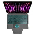 Калъф с клавиатура за iPad Pro 11 (2018 / 2020 / 2021 / 2022) + Протектор - KeyTab Pro - черен