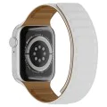 Каишка за Apple Watch 1/2/3/3/4/4/5/5/6/6/7/8/7/8/9/10/10/SE/SE 2 (38/40/41/42 mm ) - Каишка за часовник (W035) - Бяла