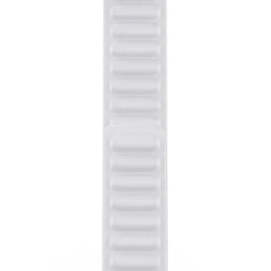Каишка за Apple Watch 1/2/3/3/4/4/5/5/6/6/7/8/7/8/9/10/10/SE/SE 2 (38/40/41/42 mm ) - Каишка за часовник (W035) - Бяла