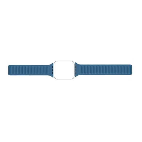 Каишка за Apple Watch 1/2/3/3/4/4/5/5/6/6/7/8/7/8/9/10/10/SE/SE 2 (38/40/41/42 mm ) - Каишка за часовник (W035) - Бяла