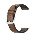 Каишка за Samsung Galaxy Watch 4/5/Active 2, Huawei Watch GT 3 (42 мм)/GT 3 Pro (43 мм) - Каишка за часовник 20 мм (W007) - Кафява