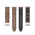 Каишка за Samsung Galaxy Watch 4/5/Active 2, Huawei Watch GT 3 (42 мм)/GT 3 Pro (43 мм) - Каишка за часовник 20 мм (W007) - Кафява
