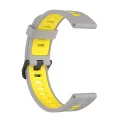 Каишка за Samsung Galaxy Watch 4/5/Active 2, Huawei Watch GT 3 (42 мм)/GT 3 Pro (43 мм) - Каишка за часовник 20 мм (W002) - Сив