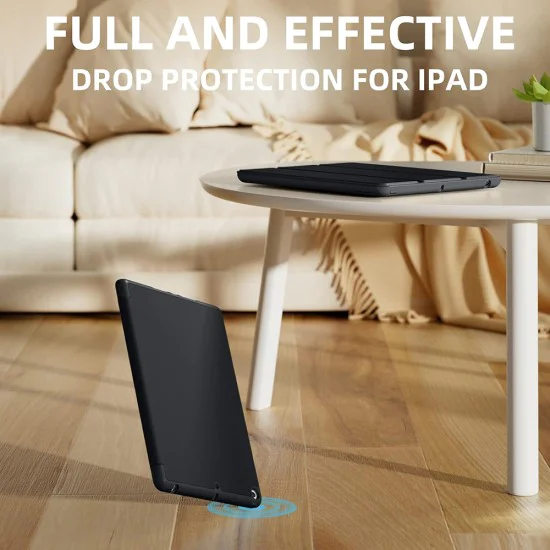 Калъф за iPad 10.2 (2019 / 2020 / 2021) - Flex Trifold - Черен