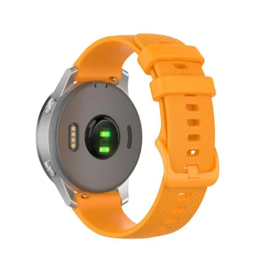 Каишка за часовник за Samsung Galaxy Watch (46 мм) / Gear S3, Huawei Watch GT GT / GT 2 / GT 2e / GT 2 Pro / GT 3 (46 мм) - Каишка за часовник 22 мм (W006) - оранжев