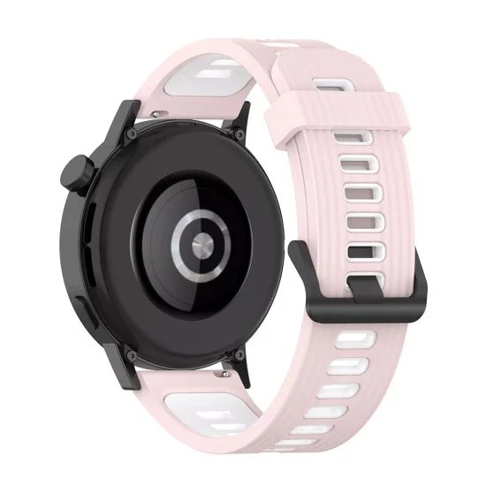Каишка за Huawei Watch GT 2 (46 мм)/GT 2 Pro/GT 3 Pro (46 мм)/Ultimate, Xiaomi Watch S1 - Каишка за часовник 22 мм (W002) - Розов