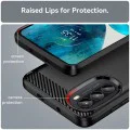 Калъф за Motorola Moto Moto G52 4G / Moto G82 5G - Carbon Silicone - Черен
