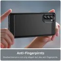 Калъф за Motorola Moto Moto G52 4G / Moto G82 5G - Carbon Silicone - Черен