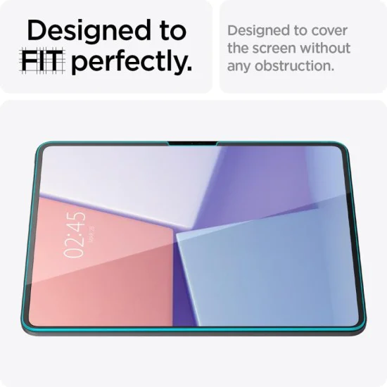 IPad Pro 13 (2024) - Spigen Glas.TR EZ FIT - Прозрачен