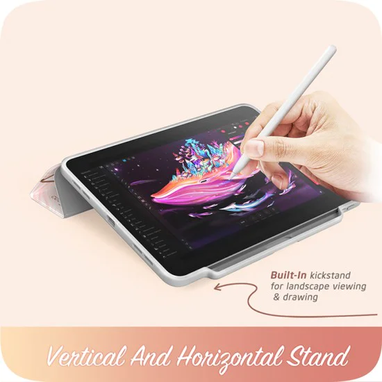 Калъф за iPad Pro 13 (2024) - I-Blason Cosmo - Мрамор