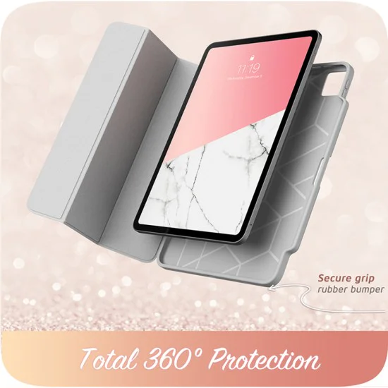 Калъф за iPad Pro 13 (2024) - I-Blason Cosmo - Мрамор
