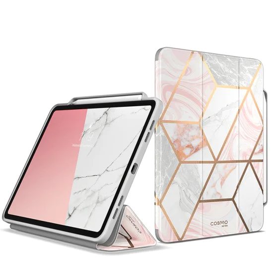 Калъф за iPad Pro 11 (2024) - I-Blason Cosmo - Мрамор