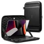 Калъф за лаптоп 13-14" - калъф Spigen - Rugged Armor Pro - черен